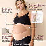 Pregnancy Comfort Bundle Belly Band and Huggable Body Pillow Set 4