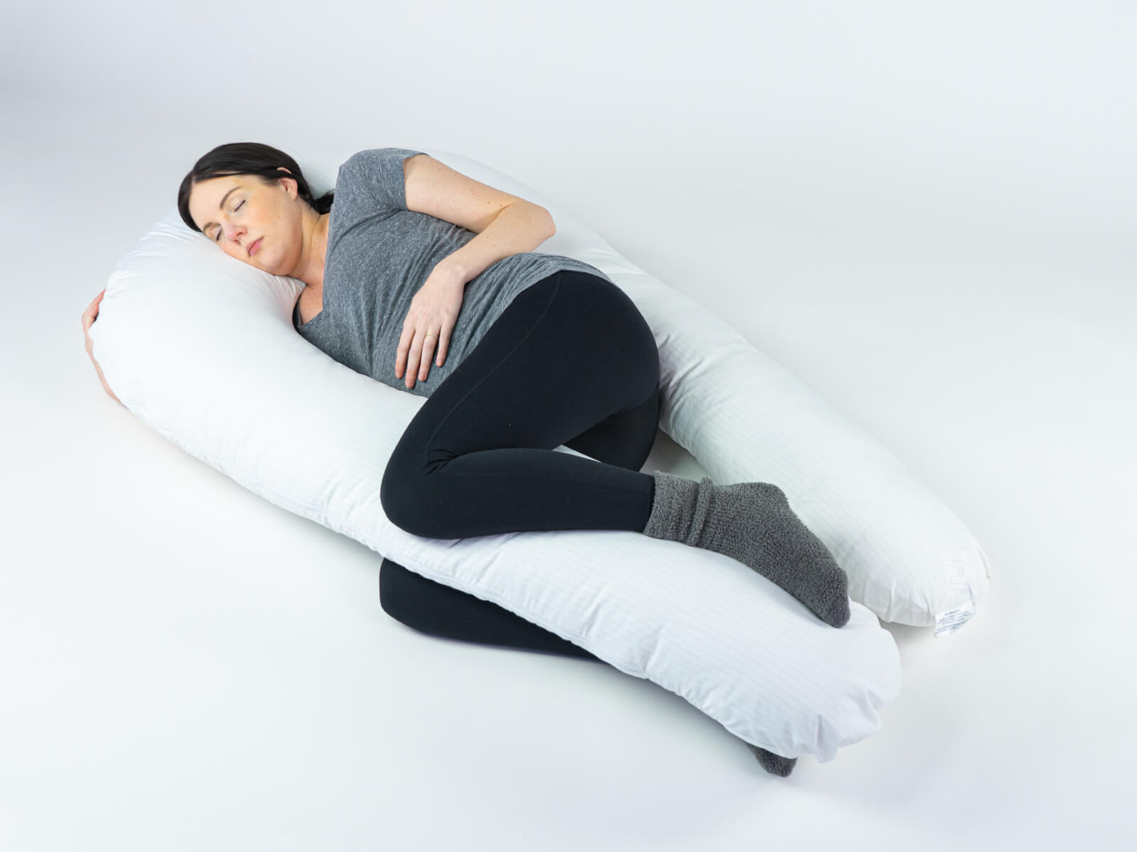 Pregnancy Pillow 360-Degree Support for Comfortable Sleep and Lounging 0