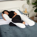 Pregnancy Pillow 360-Degree Support for Comfortable Sleep and Lounging 4