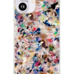 Rainbow Confetti Tortoise Shell iPhone Case Shockproof Design 7