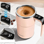 Rechargeable Self-Stirring Coffee Mug – Effortless Mixing & Travel-Friendly Design for Perfect Coffee 0