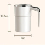 Rechargeable Self-Stirring Coffee Mug – Effortless Mixing & Travel-Friendly Design for Perfect Coffee 2