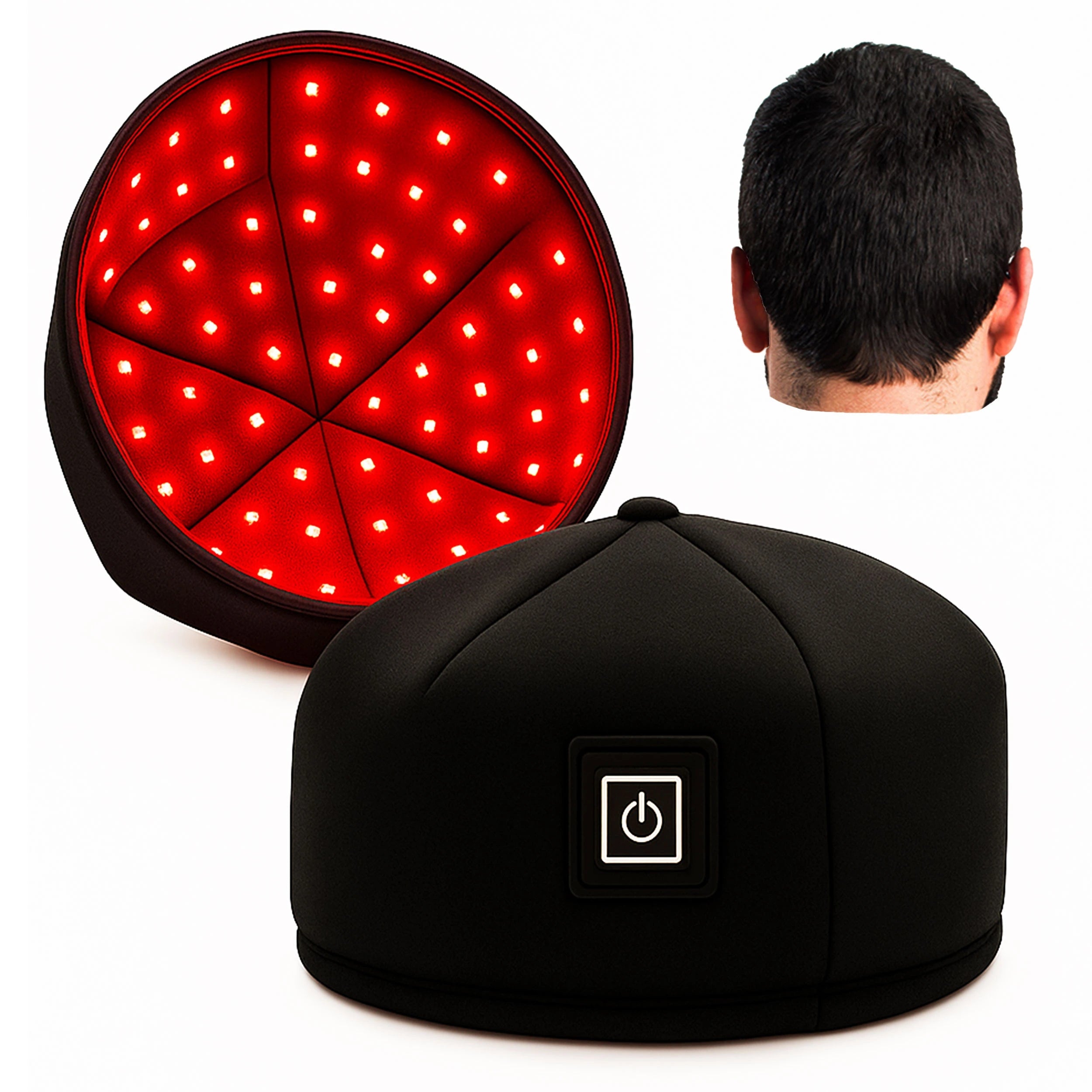 Red Light Therapy Cap for Hair Regrowth Natural and Pain-Free 0