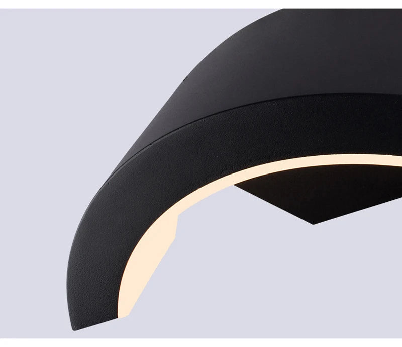 Sleek Waterproof Outdoor Wall Sconce with Motion Sensor and LED Light 8