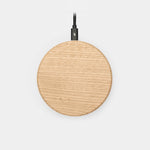Slim Wireless Charger QI Compatible Fast Charging Pad Wood Design 0