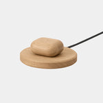 Slim Wireless Charger QI Compatible Fast Charging Pad Wood Design 2