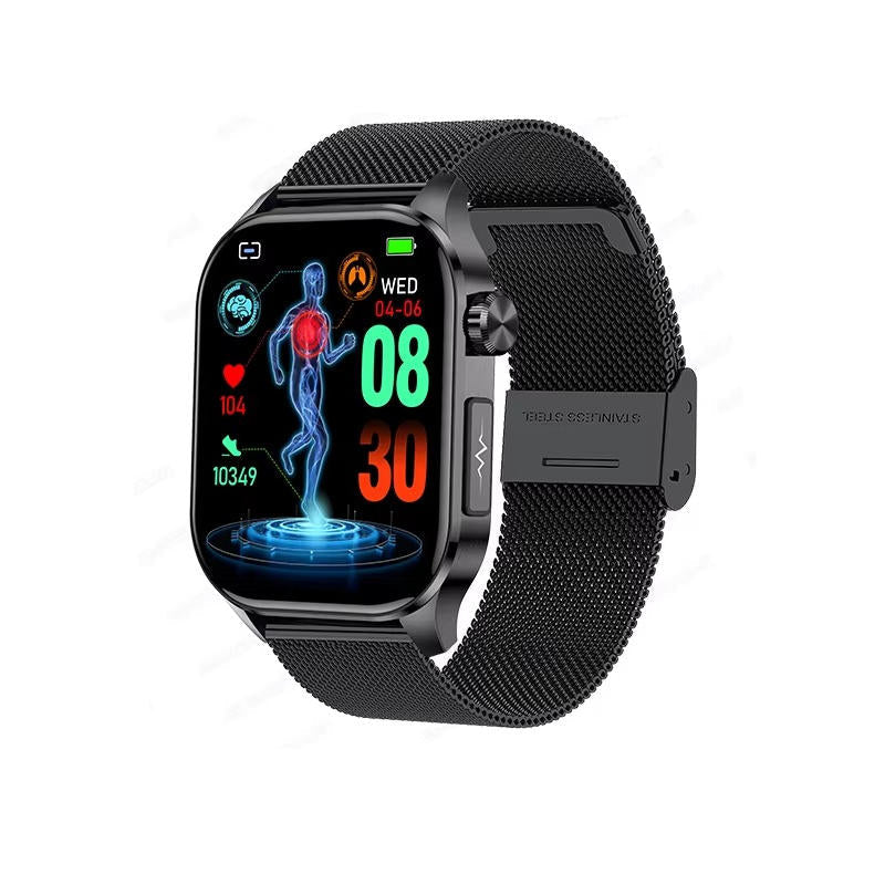 Smartwatch for Seniors – Health Monitoring with Blood Pressure, Heart Rate & SOS Feature 10