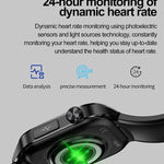Smartwatch for Seniors – Health Monitoring with Blood Pressure, Heart Rate & SOS Feature 3