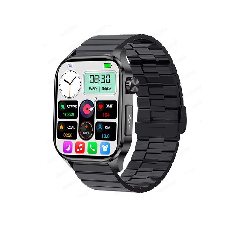 Smartwatch for Seniors – Health Monitoring with Blood Pressure, Heart Rate & SOS Feature 9