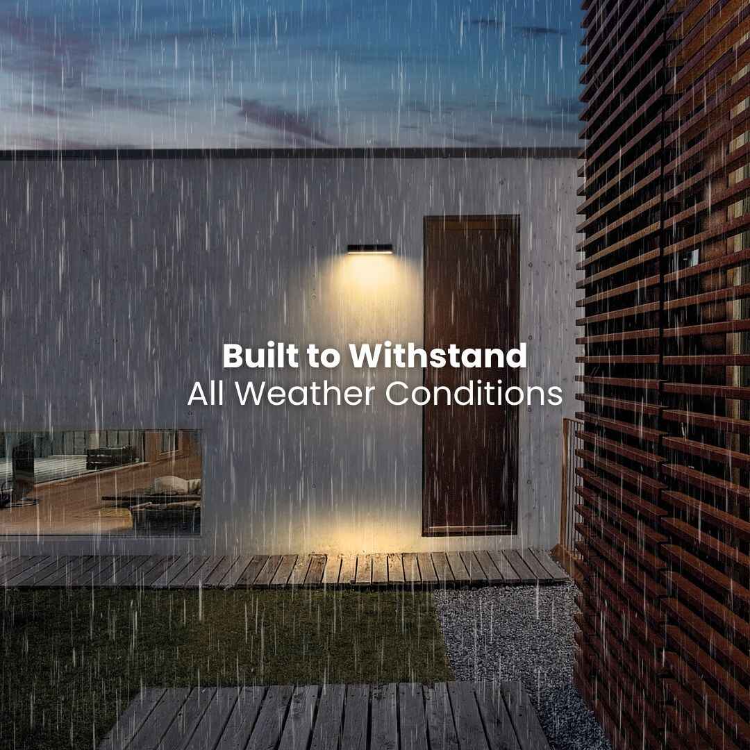 Solar Wall Light Outdoor with Motion Sensor, Customizable Brightness & Weatherproof Design 5