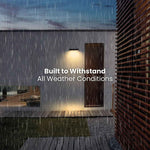 Solar Wall Light Outdoor with Motion Sensor, Customizable Brightness & Weatherproof Design 5