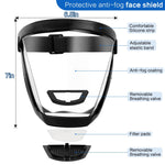 Super Protective Anti-Fog Face Shield Mask – Full Face Shield for Safety Against Dust, Splashes & Sparks 1