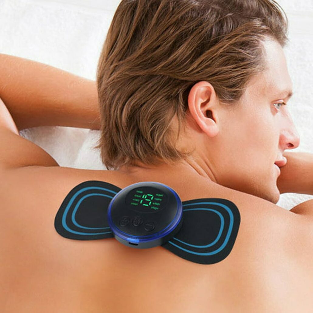 TENS Full Body Massager Portable EMS Relief Device for Muscle Relaxation 1