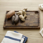 Teak Cutting Board Eco-Friendly Durable Design with Juice Groove 8