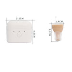 Digital Hearing Aid Invisible Design with Rechargeable Battery and Voice Isolation Technology