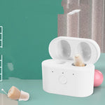 Digital Hearing Aid Invisible Design with Rechargeable Battery and Voice Isolation Technology