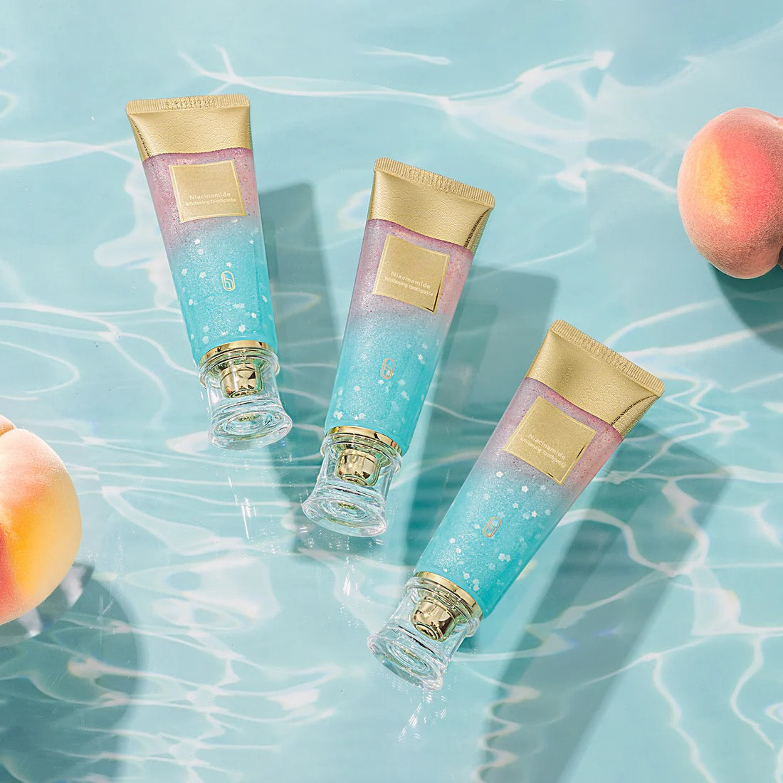 Triple Whitening Toothpaste with Niacinamide for Brighter Smile 2