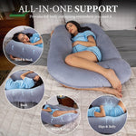 U Shaped Full Body Maternity Pillow for Pregnant Women 1