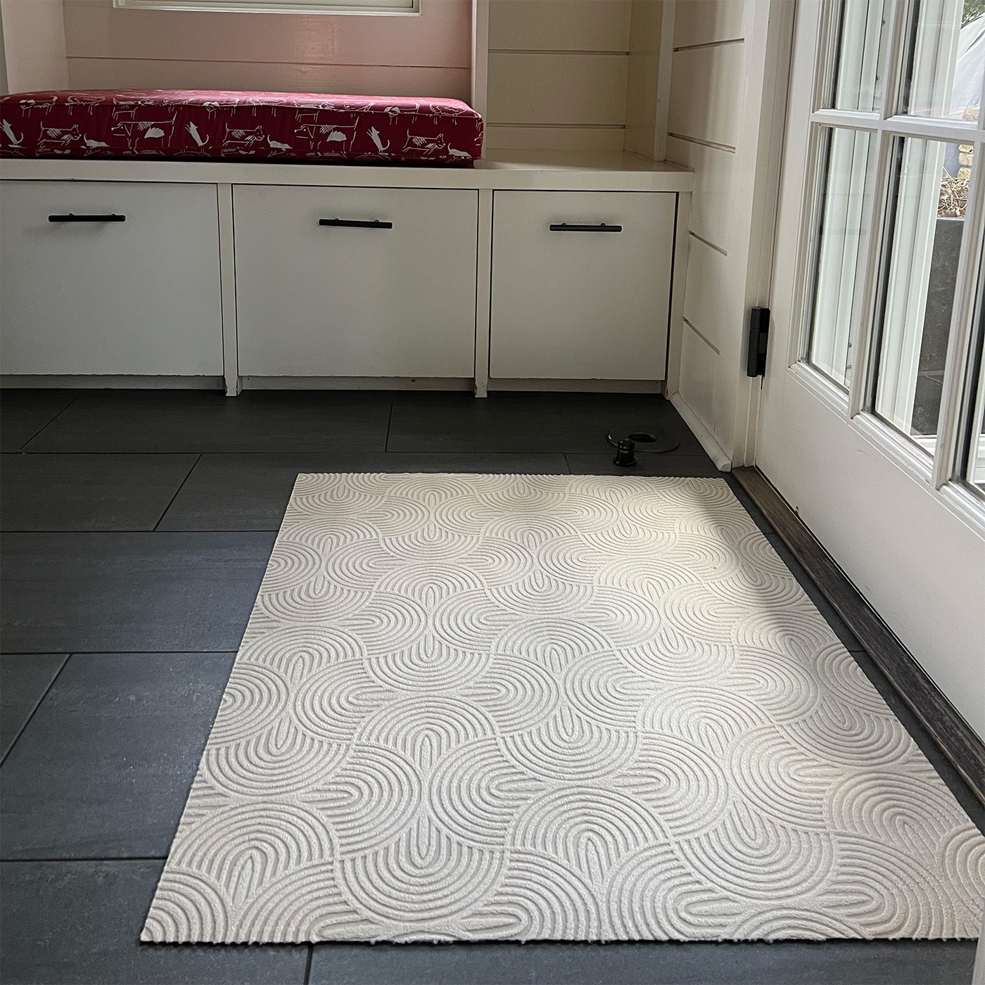 Ultra-Thin Slip-Resistant Doormat Champagne for Indoor Use 3