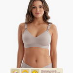 Ultra Soft Seamless Nursing Bra YN21 - Best Nursing Bra & Pumping Bra for M5 Pump Comfort - Trendyhousehold.co