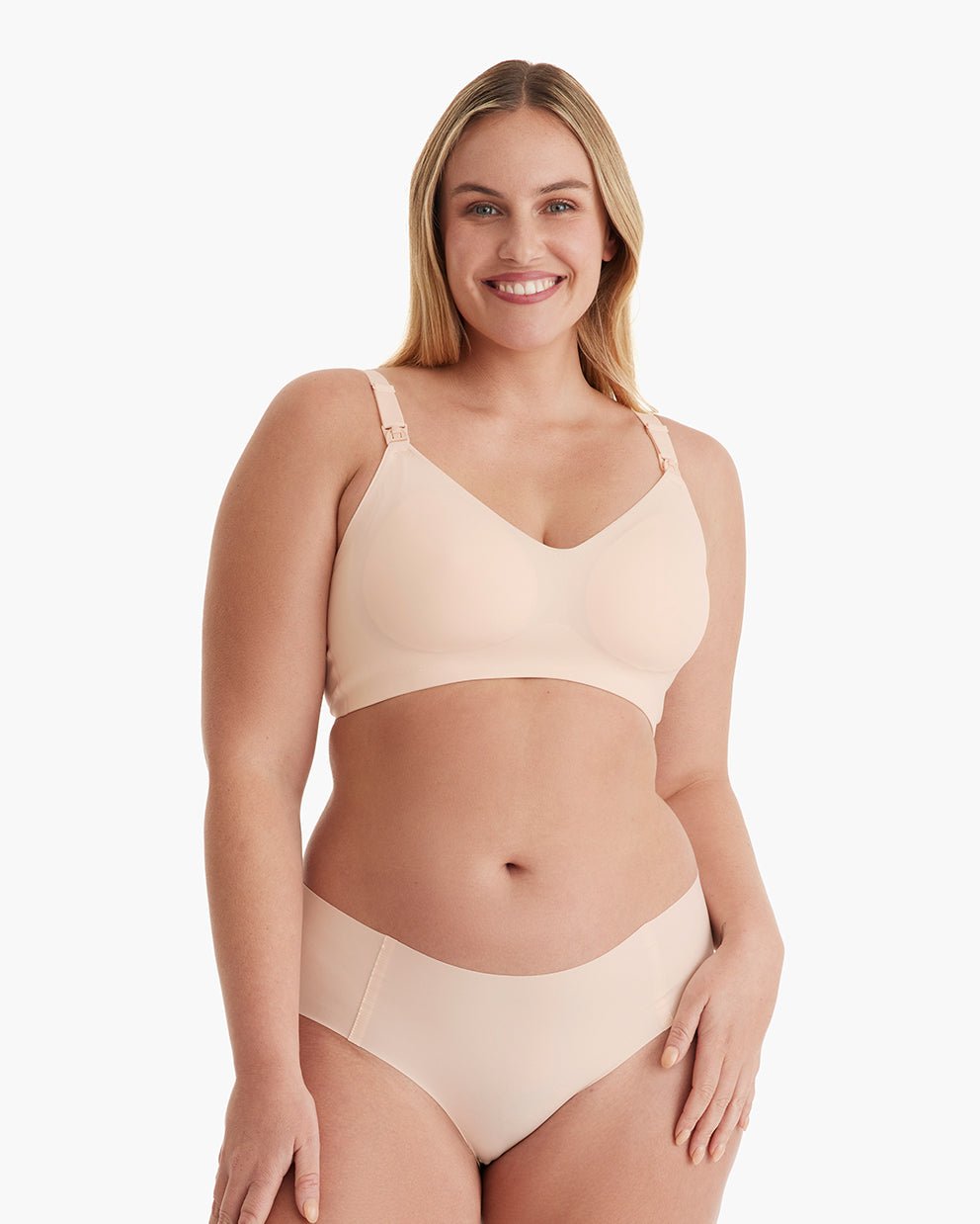 Ultra Soft Seamless Nursing Bra YN21 - Best Nursing Bra & Pumping Bra for M5 Pump Comfort - Trendyhousehold.co