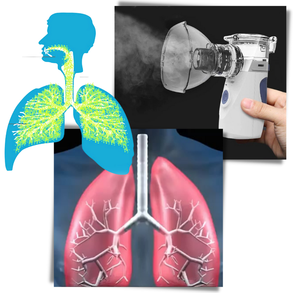 Ultrasonic Nebuliser for Children and Adults Portable Respiratory Relief 7