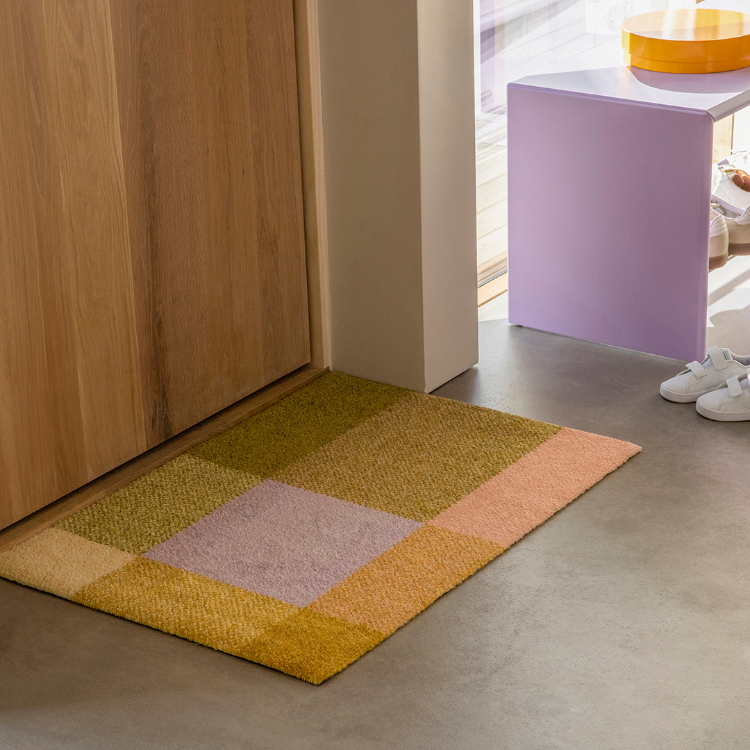 Vibrant Mix Teklan Door Mat Indoor Outdoor Welcome Mat 24 x 36 1