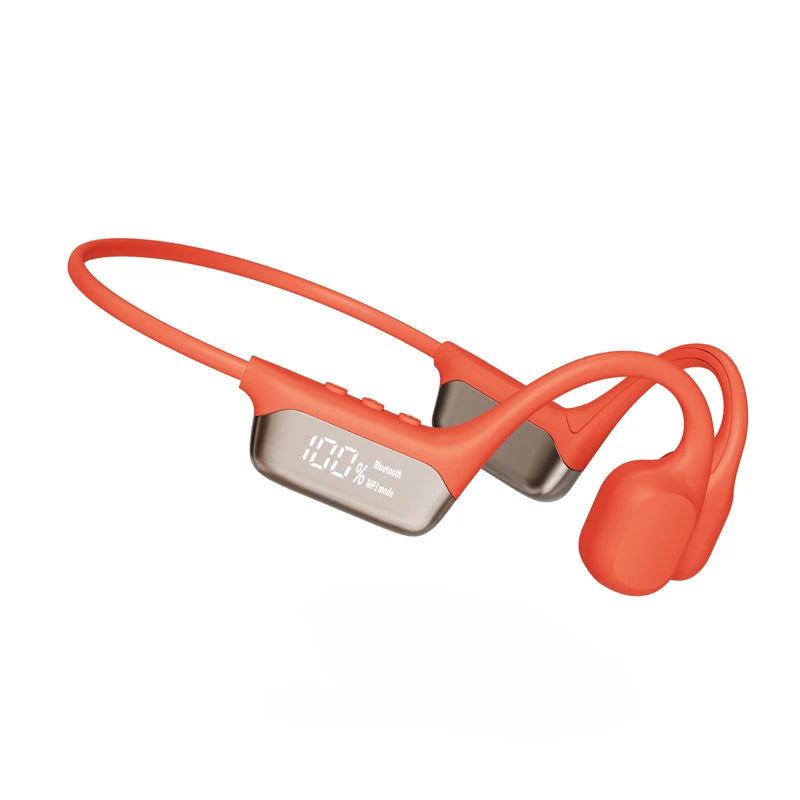 Waterproof Bone Conduction Headphones Bluetooth 5.4 with 32GB MP3 Player for Sports 0
