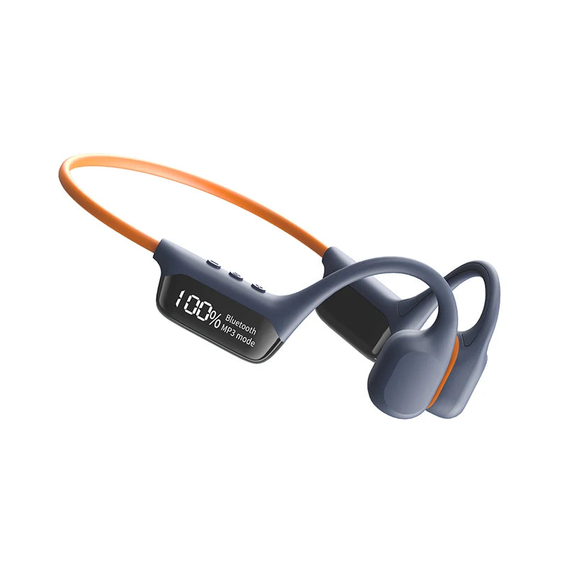 Waterproof Bone Conduction Headphones Bluetooth 5.4 with 32GB MP3 Player for Sports 1