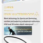 Waterproof Bone Conduction Headphones Bluetooth 5.4 with 32GB MP3 Player for Sports 8