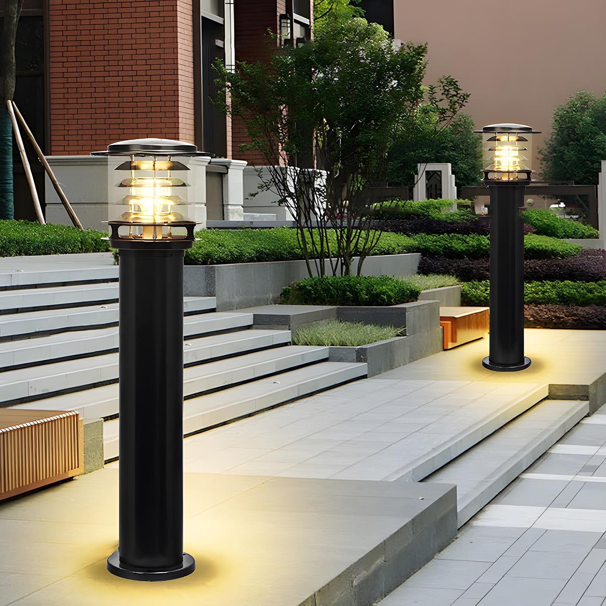 Waterproof Cylinder LED Outdoor Landscape Lighting for Garden and Patio 2