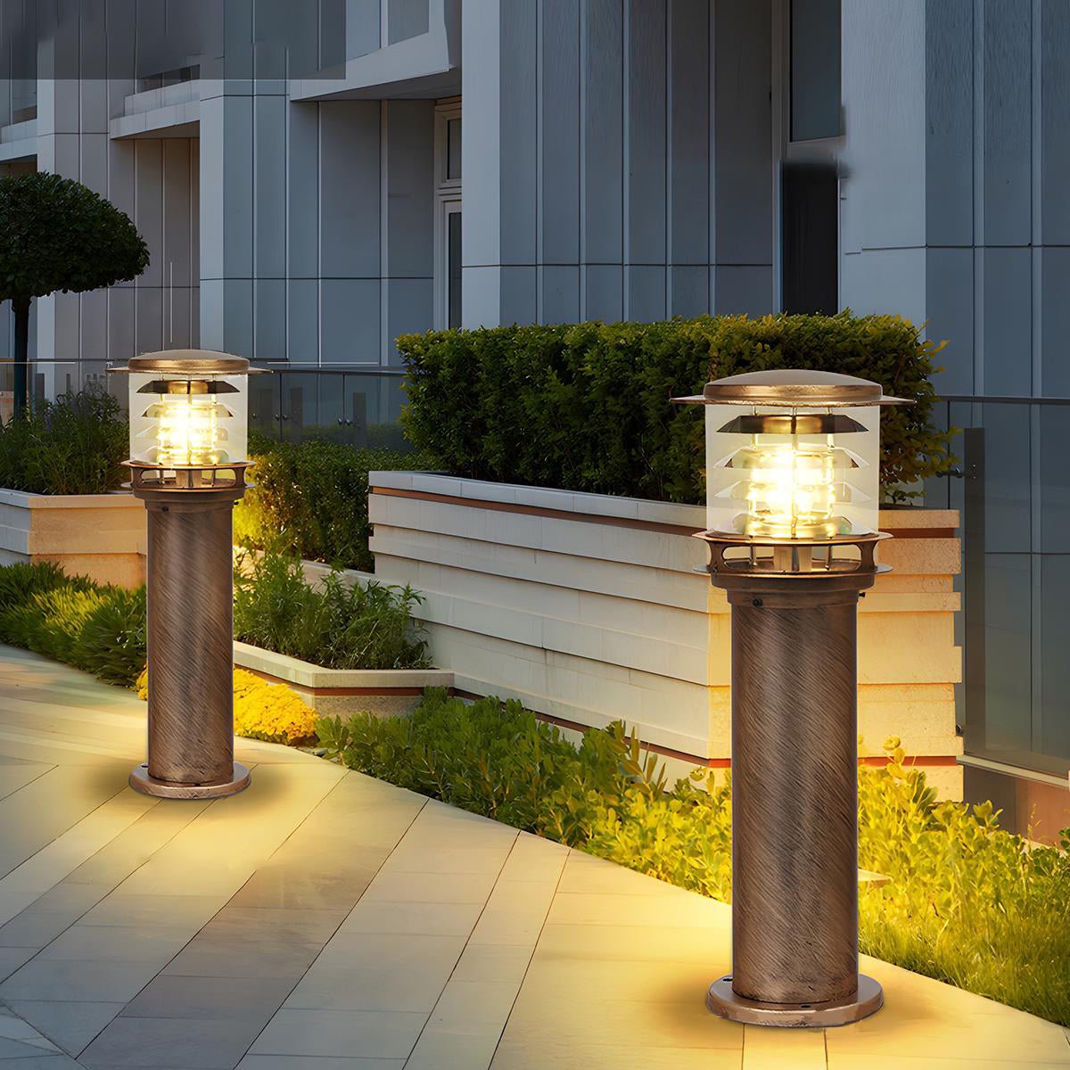 Waterproof Cylinder LED Outdoor Landscape Lighting for Garden and Patio 5