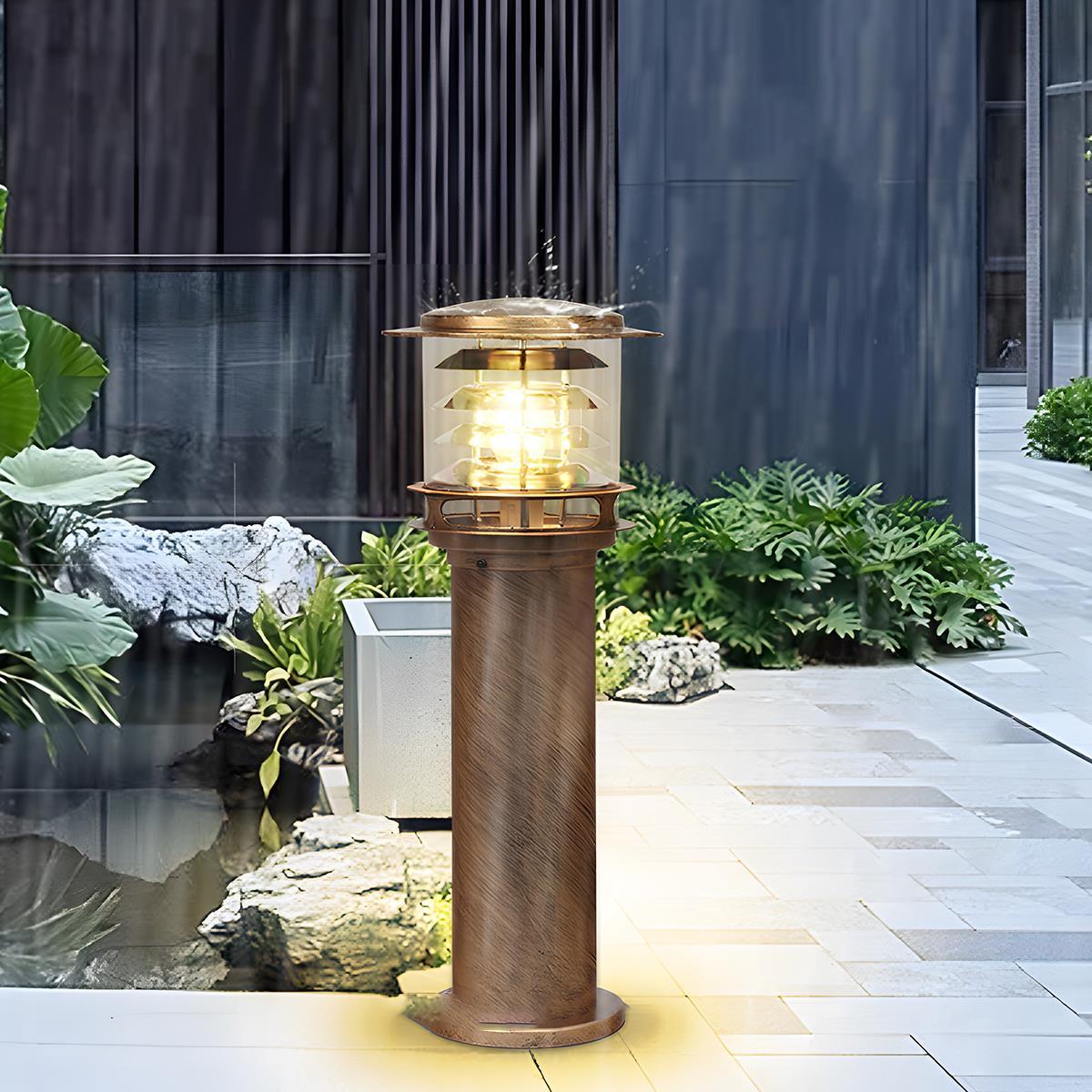 Waterproof Cylinder LED Outdoor Landscape Lighting for Garden and Patio 6