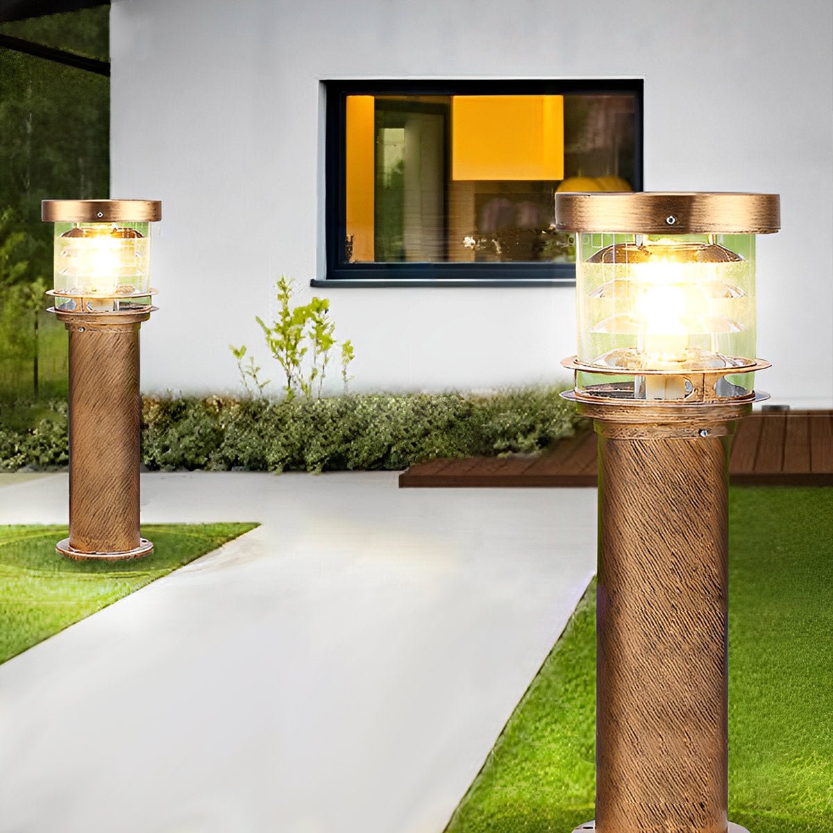 Waterproof Cylinder LED Outdoor Landscape Lighting for Garden and Patio 7