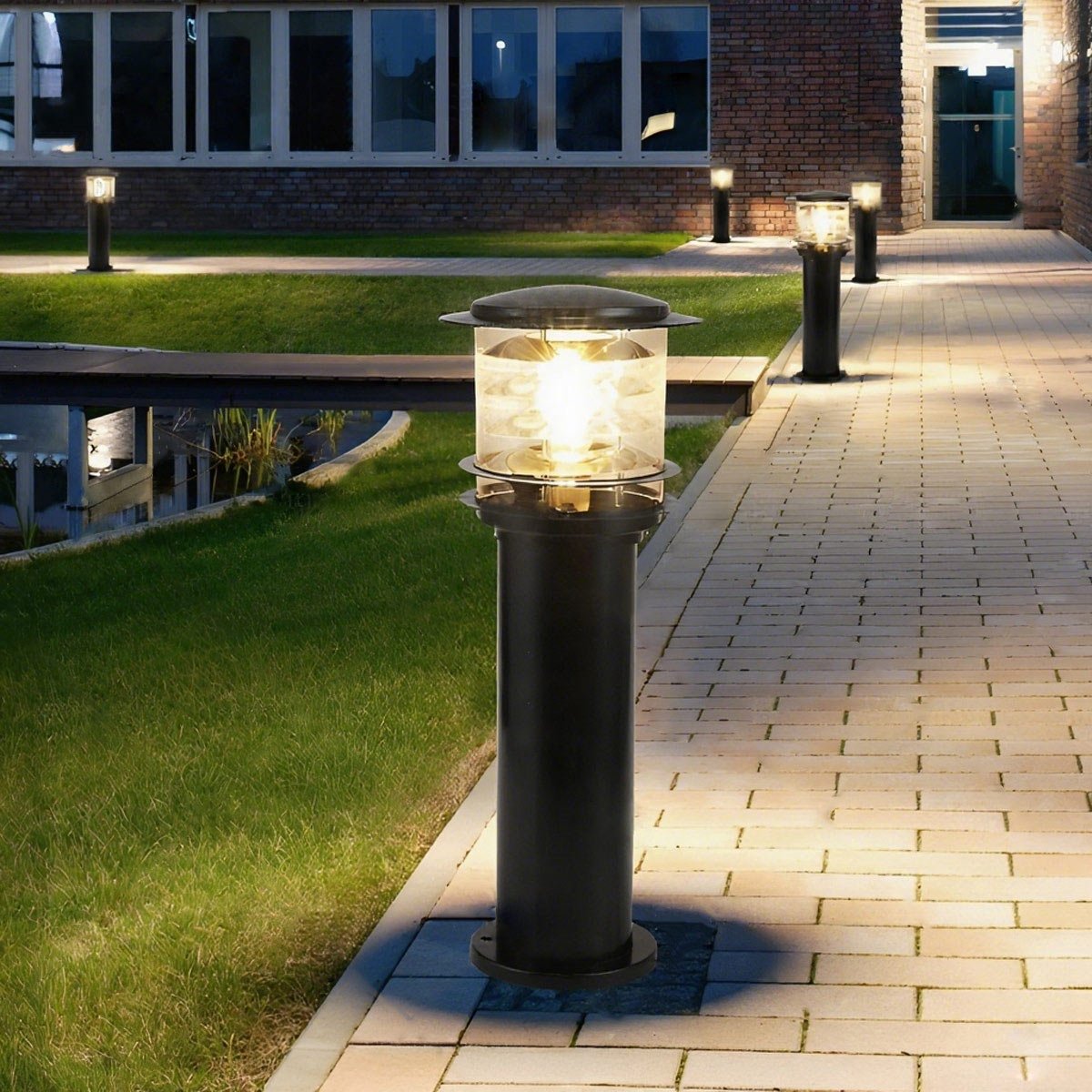 Waterproof Cylinder LED Outdoor Landscape Lighting for Garden and Patio 9
