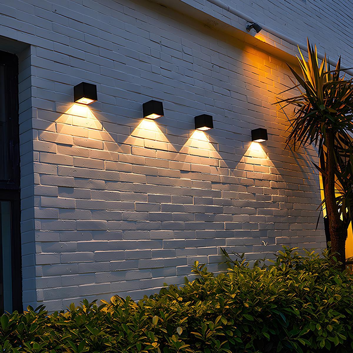 Waterproof Up and Down LED Outdoor Wall Sconce Modern Lighting Fixture 3