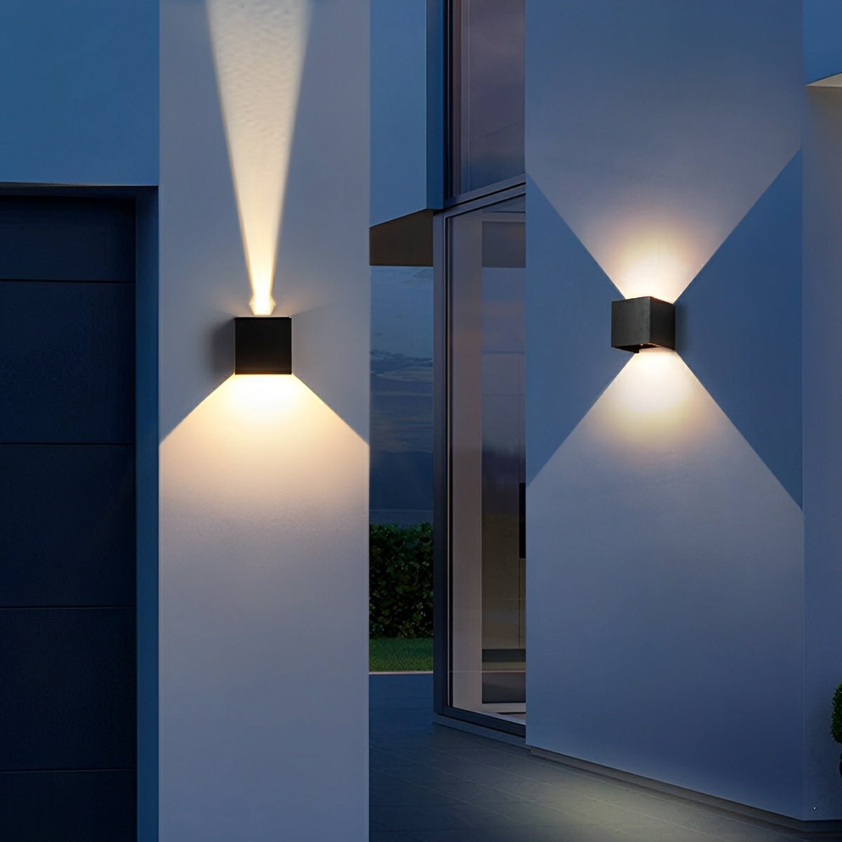 Waterproof Up and Down LED Outdoor Wall Sconce Modern Lighting Fixture 4