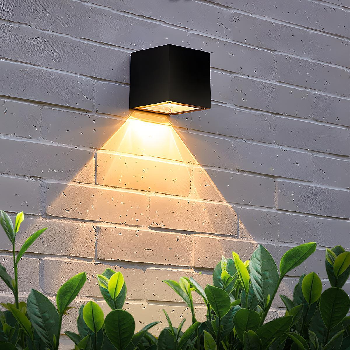 Waterproof Up and Down LED Outdoor Wall Sconce Modern Lighting Fixture 8
