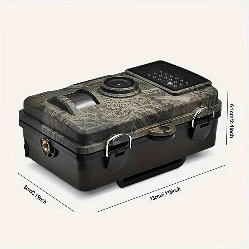 Wildlife Camera 16MP HD Night Vision Trail Camera with Infrared LEDs 3