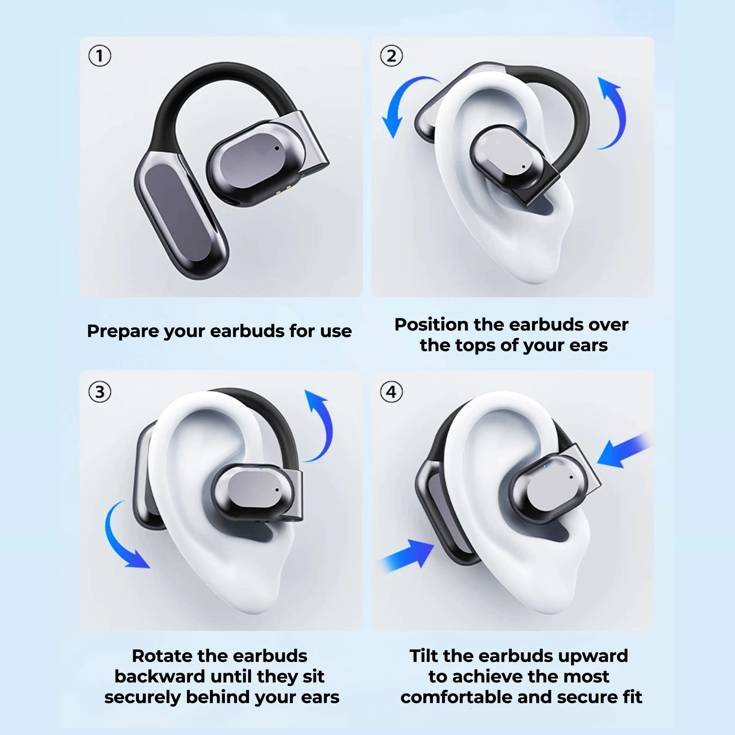 Wireless Earbuds 3-in-1 Real-Time Language Translator Compact Design 4