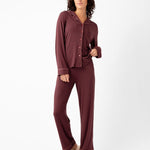Women's Bamboo Pajama Set – Luxurious Long Sleeve Pajamas for Ultimate Comfort & Breathability 16