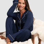 Women's Bamboo Pajama Set – Luxurious Long Sleeve Pajamas for Ultimate Comfort & Breathability 6