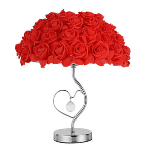 European Style Rose Bouquet Table Lamp