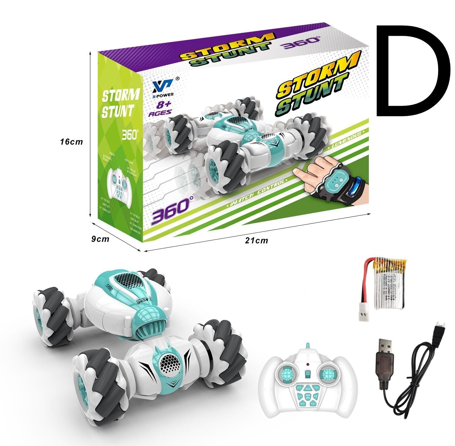 Gesture Sensing Deforming Stunt RC Car