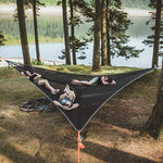 Multi-Person Camping Hammock Three Point Design