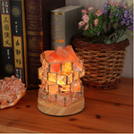 Rubik's Cube Himalayan Crystal Salt Lamp