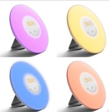 Sunrise Simulation Alarm Clock and Reading Light