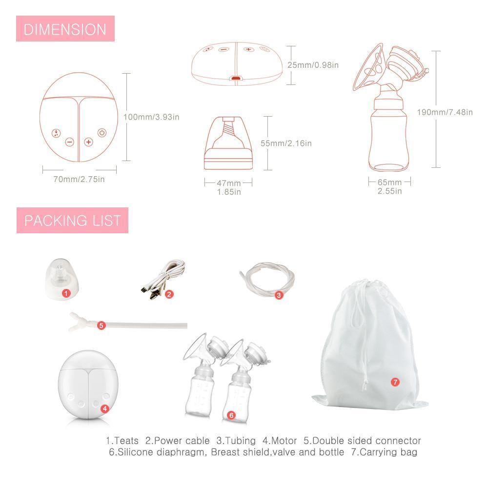 Double Electric Breast Pump