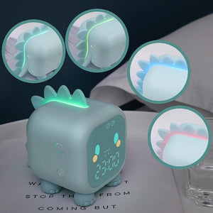 LED Dinosaur Digital Alarm Clock