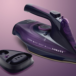 5 Speed Cordless Charging Portable Steam Iron